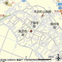 滋賀県守山市木浜町2178周辺の地図