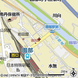 京都府南丹市園部町小山東町溝辺周辺の地図