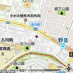 愛知県名古屋市天白区古川町98周辺の地図