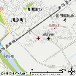 滋賀県近江八幡市池田本町306周辺の地図