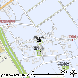 滋賀県近江八幡市千僧供町383周辺の地図