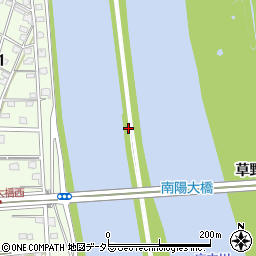 愛知県名古屋市港区南陽町大字七島新田周辺の地図