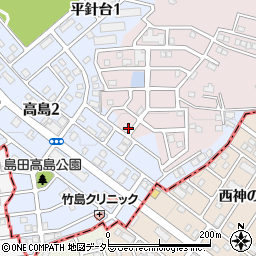 愛知県名古屋市天白区天白町大字平針黒石2878-3218周辺の地図