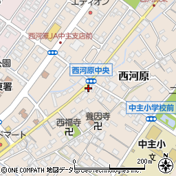 滋賀県野洲市西河原606周辺の地図