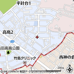 愛知県名古屋市天白区天白町大字平針黒石2878-3221周辺の地図