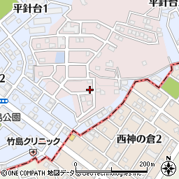 愛知県名古屋市天白区天白町大字平針黒石2878-1672周辺の地図