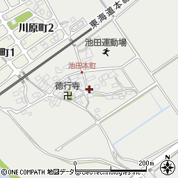 滋賀県近江八幡市池田本町345周辺の地図