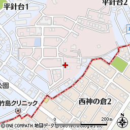 愛知県名古屋市天白区天白町大字平針黒石2878-1529周辺の地図
