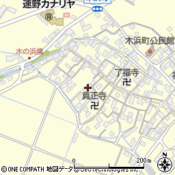 滋賀県守山市木浜町2150周辺の地図