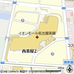 ジーユーイオンモール名古屋茶屋店周辺の地図