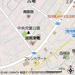 野洲市市民サービスセンター周辺の地図