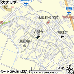 滋賀県守山市木浜町2071周辺の地図