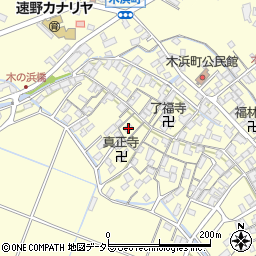 滋賀県守山市木浜町2164周辺の地図