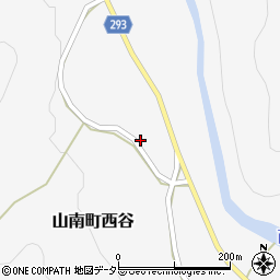 兵庫県丹波市山南町西谷326周辺の地図