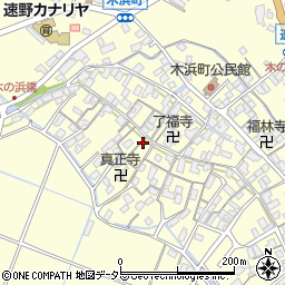 滋賀県守山市木浜町2162周辺の地図