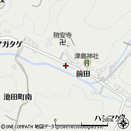 愛知県豊田市池田町前田289-1周辺の地図
