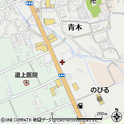 丸亀製麺 三島青木店周辺の地図