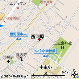 滋賀県野洲市西河原279周辺の地図