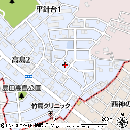 愛知県名古屋市天白区天白町大字平針黒石2878-3216周辺の地図