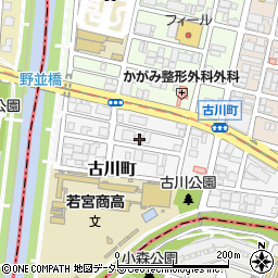 愛知県名古屋市天白区古川町28周辺の地図