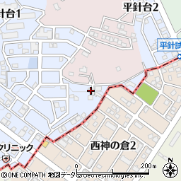 愛知県名古屋市天白区天白町大字平針黒石2878-2729周辺の地図