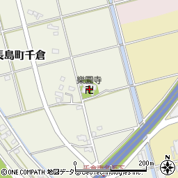 樂圓寺周辺の地図