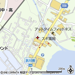 ラクーン　堅田店周辺の地図