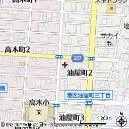 珈琲専門店支留比亜港店周辺の地図