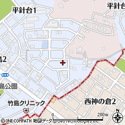 愛知県名古屋市天白区天白町大字平針黒石2878-1663周辺の地図