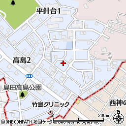 愛知県名古屋市天白区天白町大字平針黒石2878-3122周辺の地図