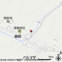 愛知県豊田市池田町前田313周辺の地図