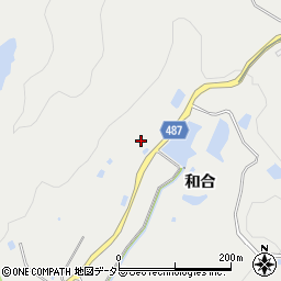 愛知県豊田市矢並町和合周辺の地図