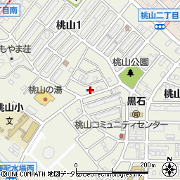 愛知県名古屋市緑区桃山1丁目99周辺の地図