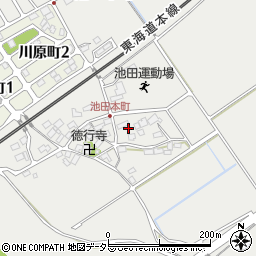 滋賀県近江八幡市池田本町352周辺の地図