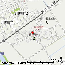 滋賀県近江八幡市池田本町335周辺の地図