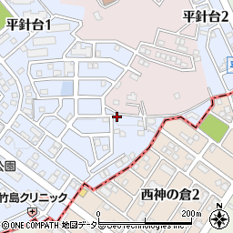 愛知県名古屋市天白区天白町大字平針黒石2878-3272周辺の地図