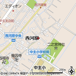 滋賀県野洲市西河原278周辺の地図