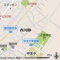 滋賀県野洲市西河原278周辺の地図