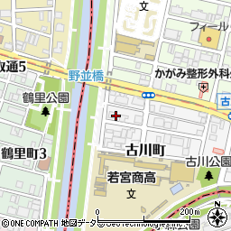 愛知県名古屋市天白区古川町39-4周辺の地図