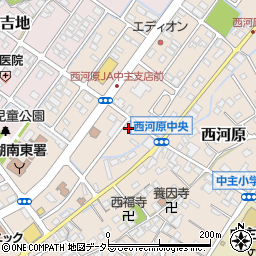 滋賀県野洲市西河原2447周辺の地図