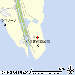 天神川河口湖岸緑地トイレ周辺の地図