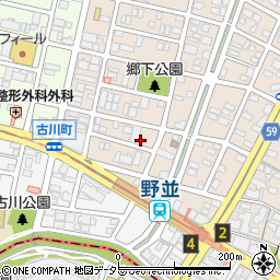 中京急送周辺の地図