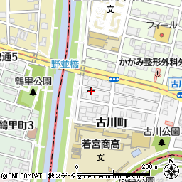 愛知県名古屋市天白区古川町39周辺の地図