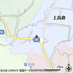 岡山県津山市上高倉1771周辺の地図