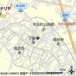 滋賀県守山市木浜町2076周辺の地図