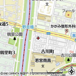 愛知県名古屋市天白区古川町39-2周辺の地図