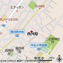 滋賀県野洲市西河原282周辺の地図