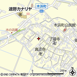 滋賀県守山市木浜町2154周辺の地図