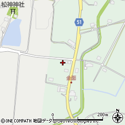 岡山県勝田郡奈義町柿257-3周辺の地図