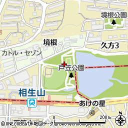 戸笠公園トイレ１周辺の地図